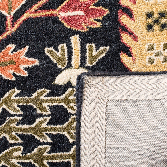 Safavieh Aspen Apn522Z Black/Red Rug.