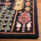 Safavieh Aspen Apn522Z Black/Red Rug.