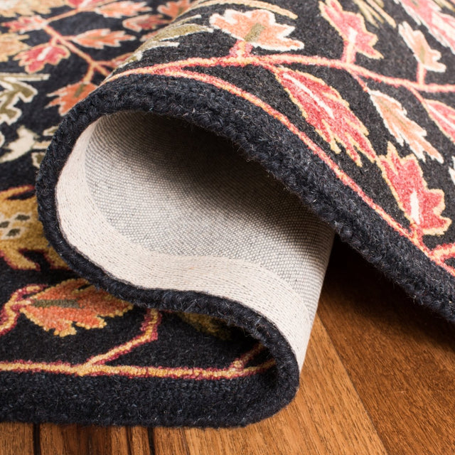 Safavieh Aspen Apn522Z Black/Red Rug.