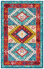 Safavieh Aspen Apn525M Blue/Rust Rugs.