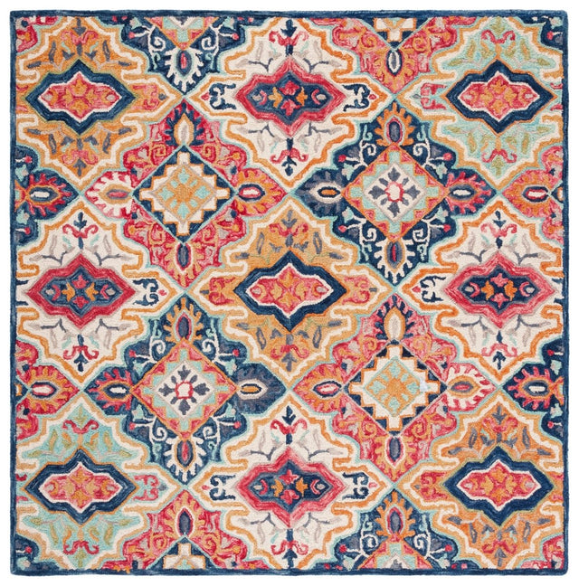 Safavieh Aspen Apn526M Blue/Rust Rugs.