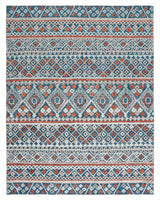 Safavieh Aspen Apn530M Blue/Orange Rugs.