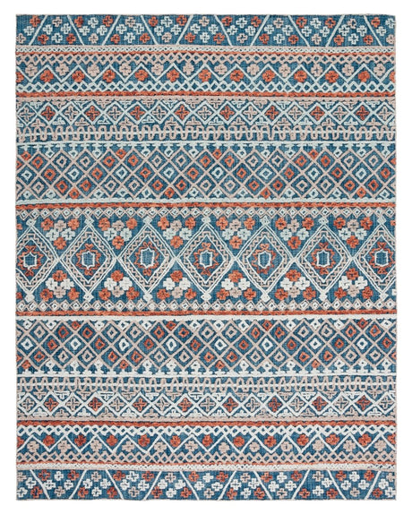 Safavieh Aspen Apn530M Blue/Orange Rugs.