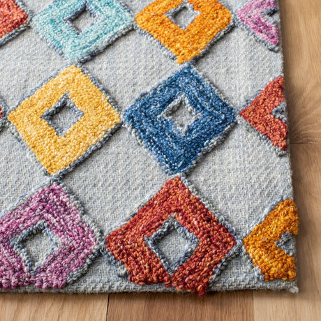 Safavieh Aspen Apn531F Light Grey/Blue Rugs.