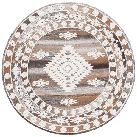 Safavieh Aspen Apn550A Ivory/Light Brown Rugs - Safavieh - apn550a - 7r