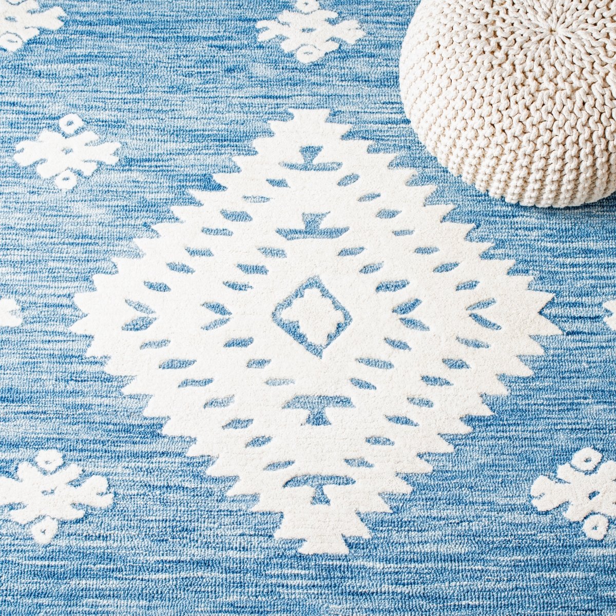 Safavieh Aspen Apn550M Blue/Ivory Rugs.