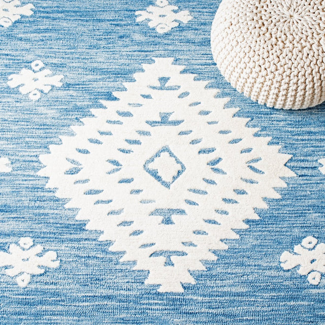 Safavieh Aspen Apn550M Blue/Ivory Rugs.