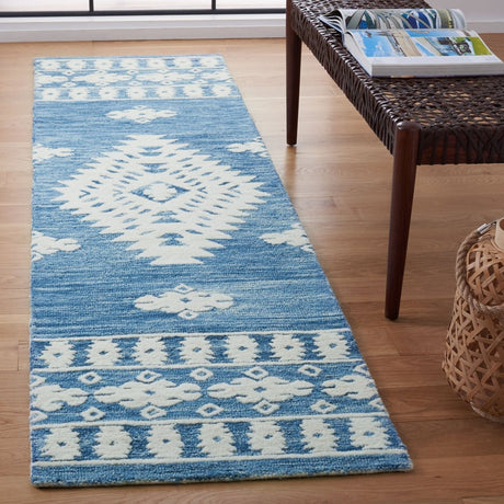 Safavieh Aspen Apn550M Blue/Ivory Rugs.
