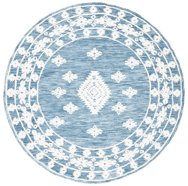 Safavieh Aspen Apn550M Blue/Ivory Rugs.