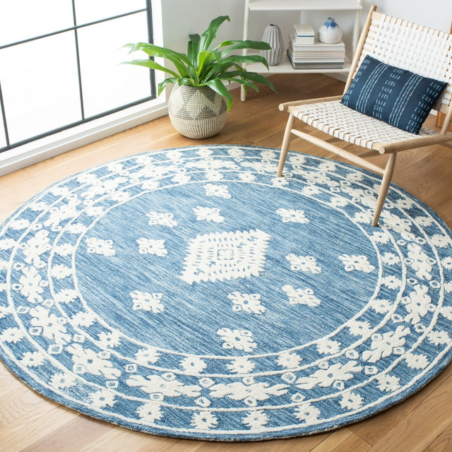 Safavieh Aspen Apn550M Blue/Ivory Rugs.
