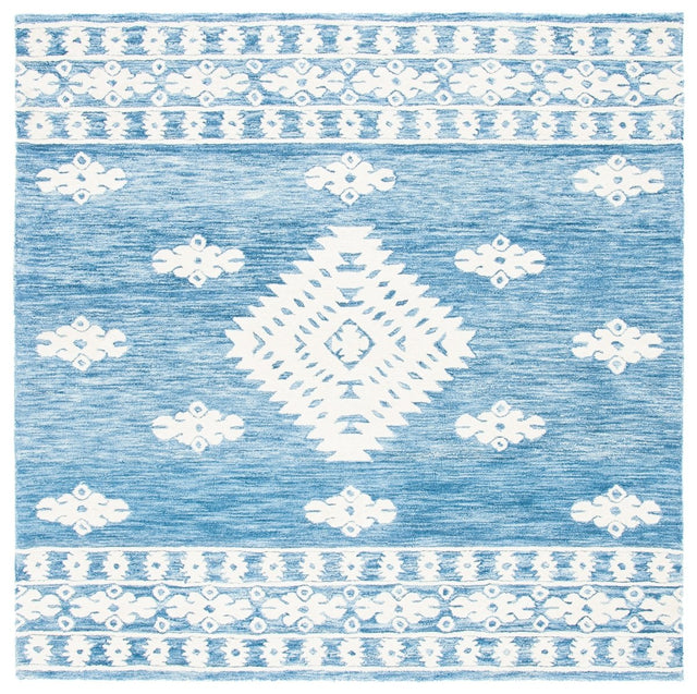 Safavieh Aspen Apn550M Blue/Ivory Rugs.