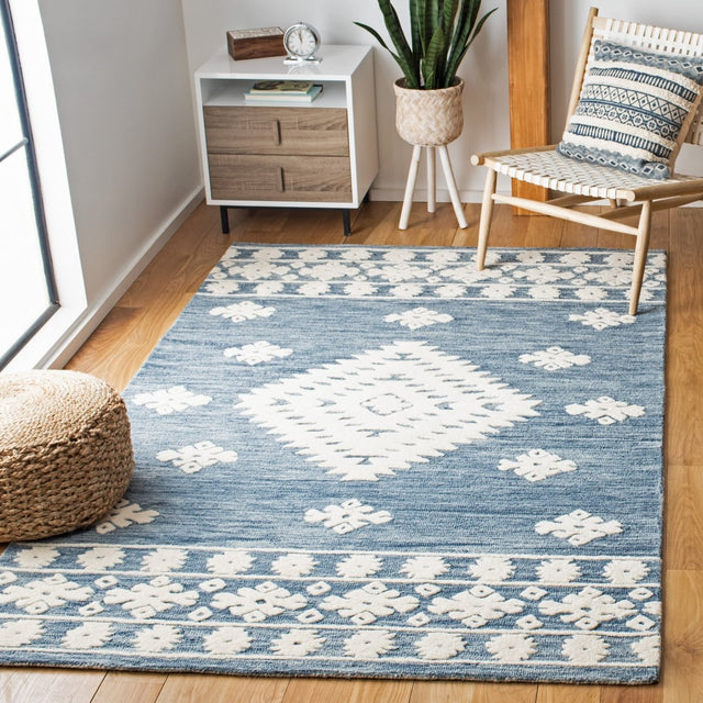 Safavieh Aspen Apn550N Navy/Ivory Rugs.