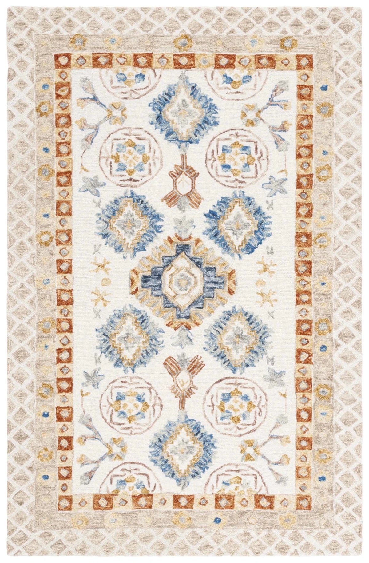 Safavieh Aspen 4'-0" x 6'-0" Rug in Ivory / Beige
