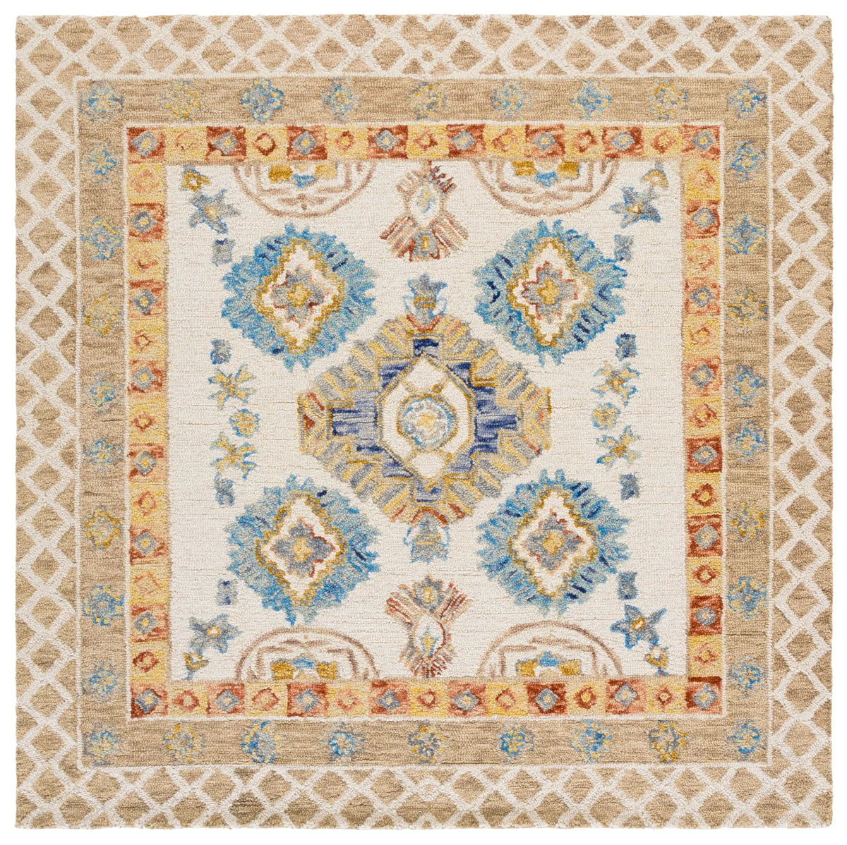 Safavieh Aspen 6'-0" x 6'-0" Rug in Ivory / Beige