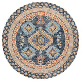 Safavieh Aspen 6'-0" x 6'-0" Rug in Blue / Beige