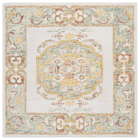 Safavieh Aspen 6'-0" x 6'-0" Rug in Ivory / Light Grey