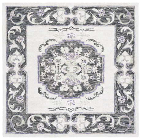 Safavieh Aspen 6'-0" x 6'-0" Rug in Ivory / Black