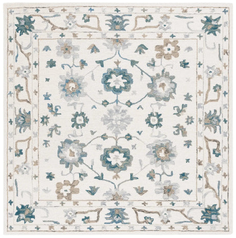 Safavieh Aspen 6'-0" x 6'-0" Rug in Ivory / Blue