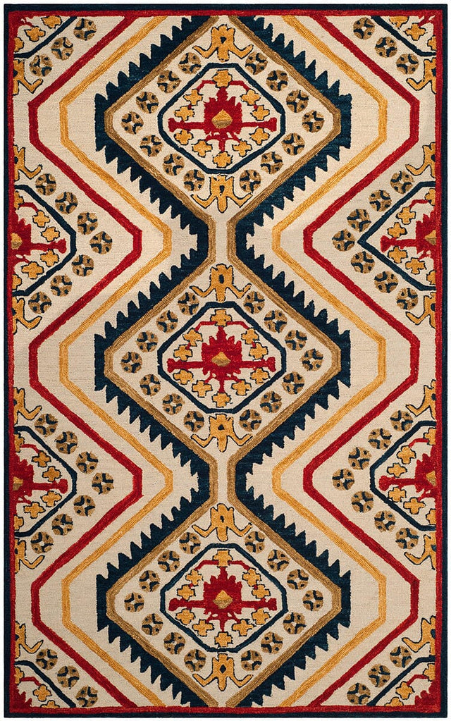 Safavieh Aspen Apn701A Ivory / Multi Rugs.