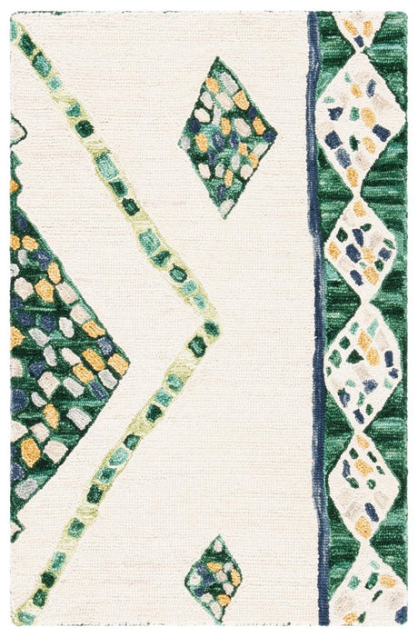 Safavieh Aspen Apn702Y Green/Ivory Rugs.