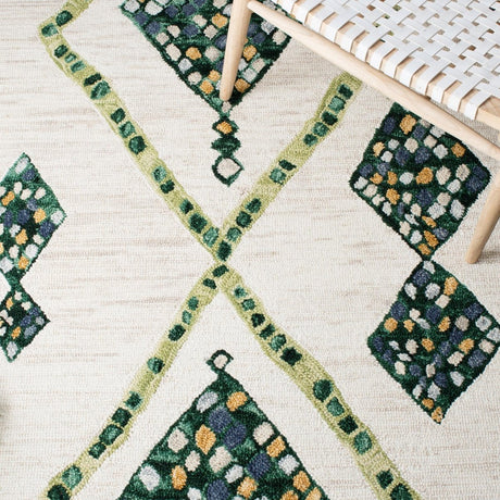 Safavieh Aspen Apn702Y Green/Ivory Rugs.