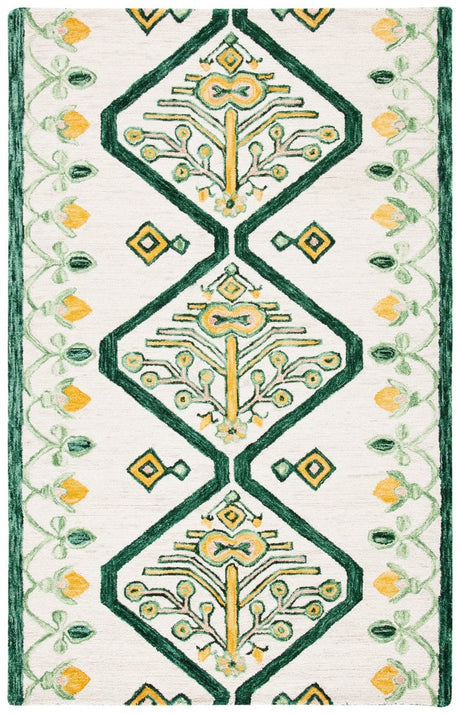 Safavieh Aspen Apn703C Ivory/Yellow Rugs.
