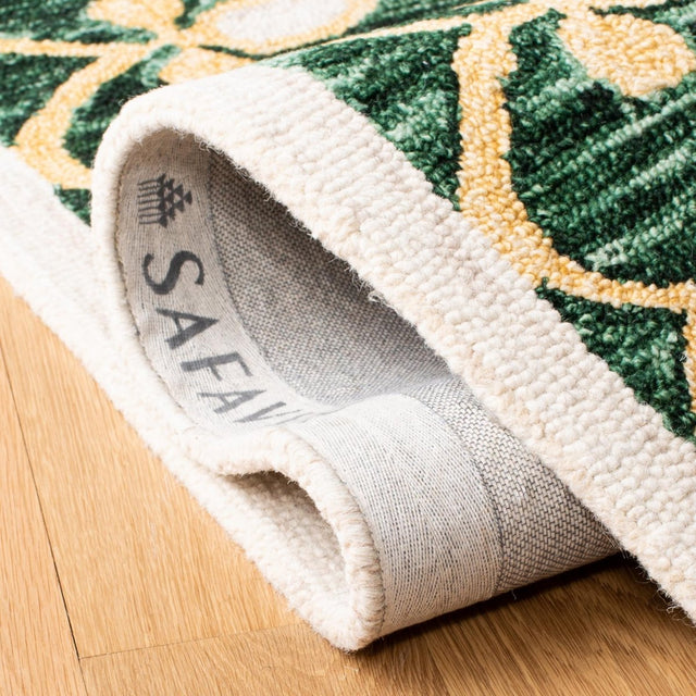 Safavieh Aspen Apn703Y Green/Ivory Rugs.