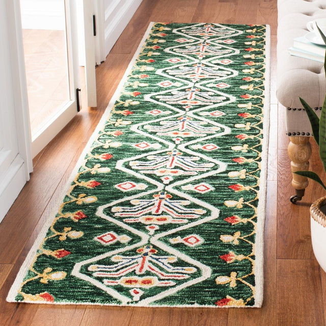 Safavieh Aspen Apn703Y Green/Ivory Rugs.