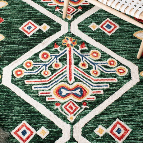 Safavieh Aspen Apn703Y Green/Ivory Rugs.