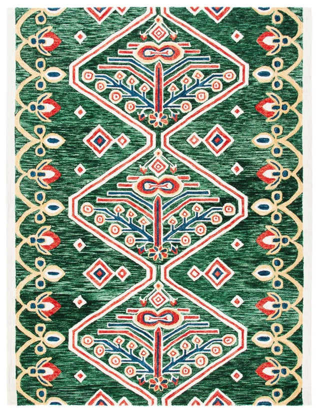 Safavieh Aspen Apn703Y Green/Ivory Rugs.