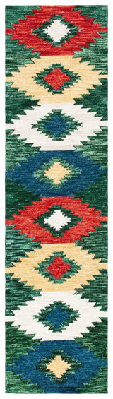 Safavieh Aspen Apn704Y Green/Red Rugs.