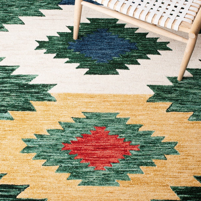 Safavieh Aspen Apn704Y Green/Red Rugs.