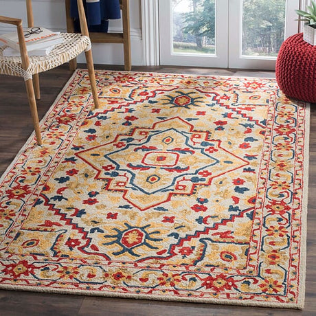 Safavieh Aspen Apn705A Ivory / Multi Rugs.