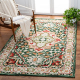 Safavieh Aspen Apn705Q Green/Red Rugs.
