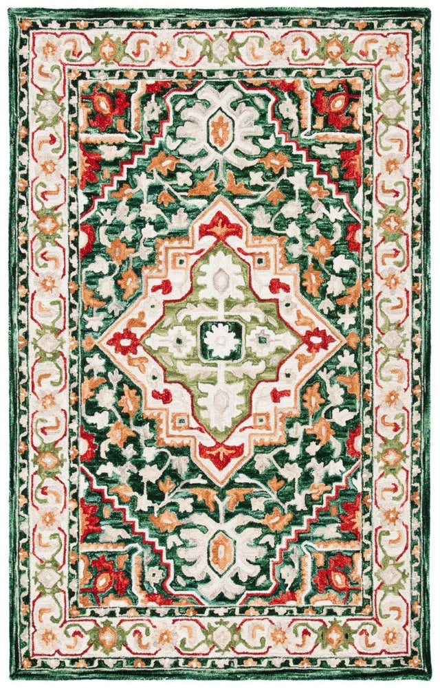 Safavieh Aspen Apn705Q Green/Red Rugs.
