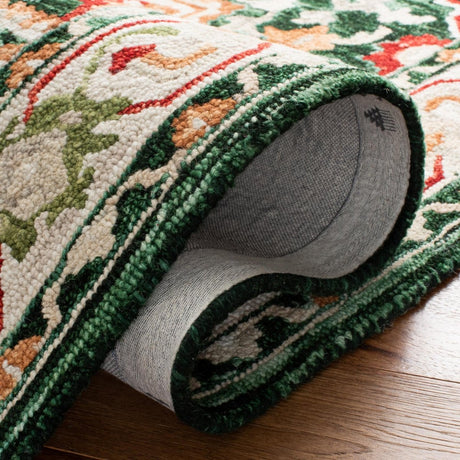 Safavieh Aspen Apn705Q Green/Red Rugs.