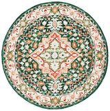 Safavieh Aspen Apn705Q Green/Red Rugs.
