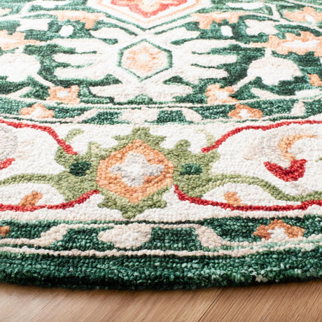 Safavieh Aspen Apn705Q Green/Red Rugs.