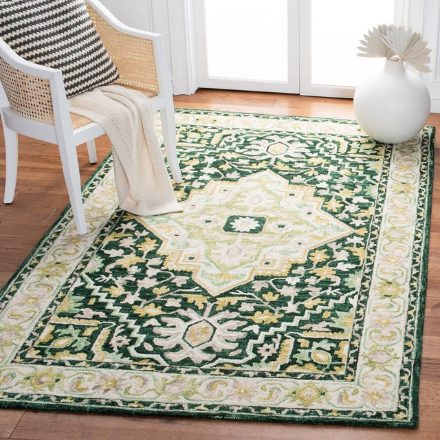 Safavieh Aspen Apn705Y Green/Ivory Rugs.