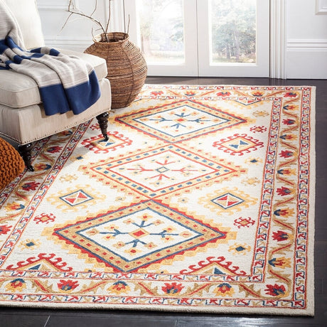 Safavieh Aspen Apn706A Ivory / Multi Rugs.