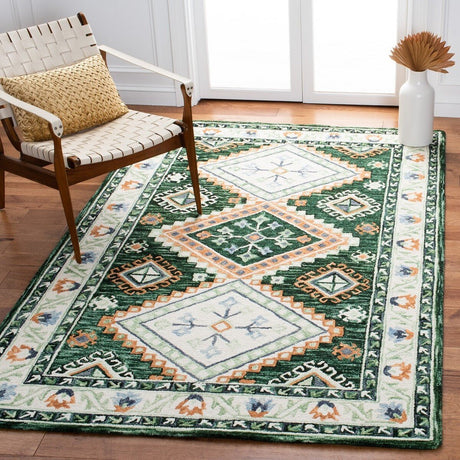 Safavieh Aspen Apn706Y Green/Ivory Rugs.
