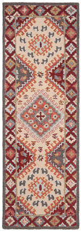 Safavieh Aspen Apn801Q Red/Ivory Rug.
