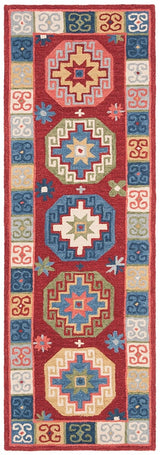 Safavieh Aspen Apn802Q Red/Blue Rug.