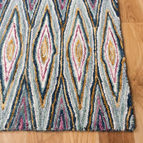 Safavieh Aspen Apn805M Blue/Pink Rugs.