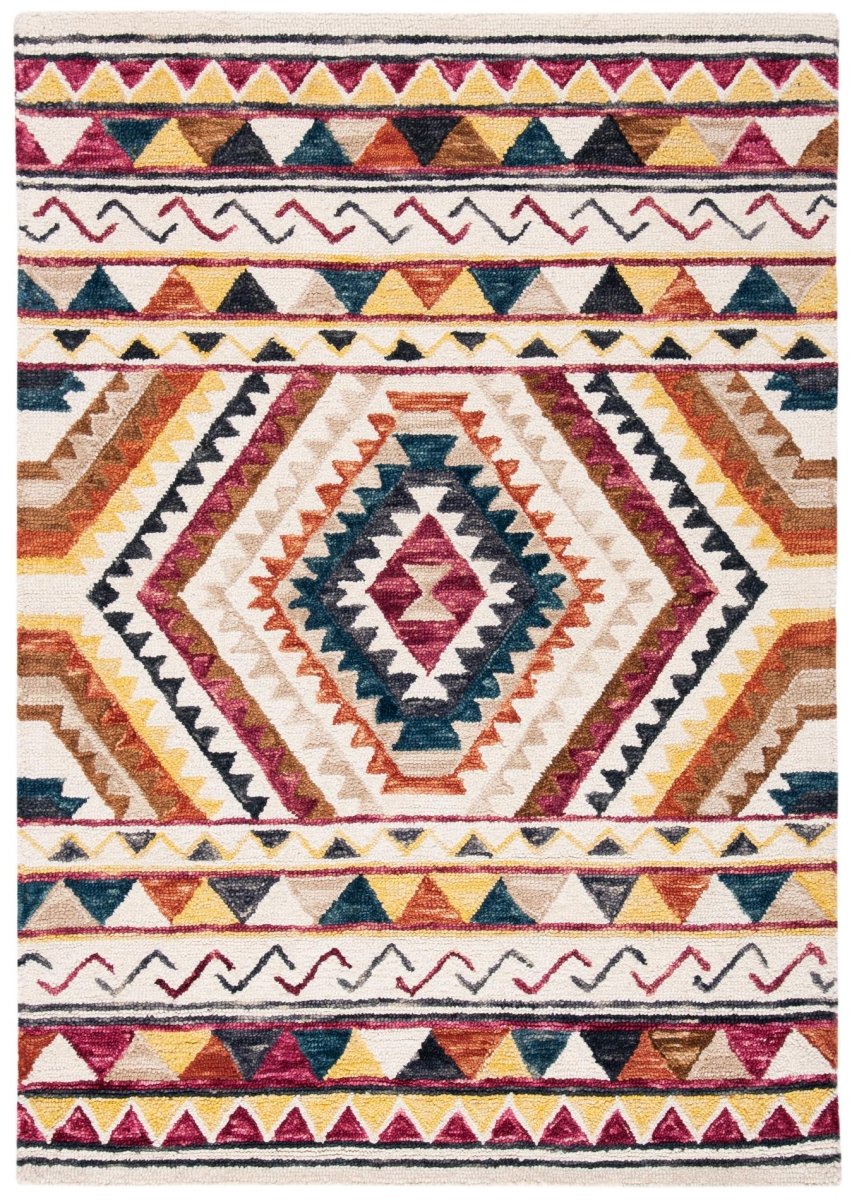 Safavieh Aspen Apn806P Rust/Ivory Rugs.