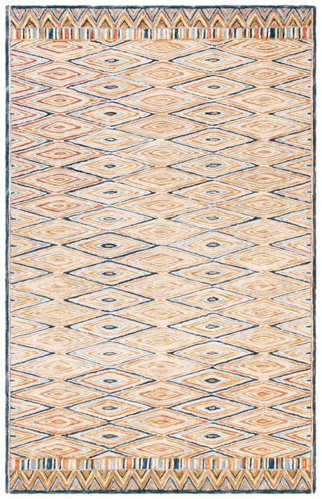 Safavieh Aspen Apn808D Gold/Rust Rug.