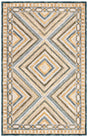 Safavieh Aspen Apn809N Navy/Gold Rug.