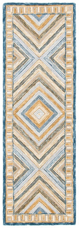 Safavieh Aspen Apn809N Navy/Gold Rug.