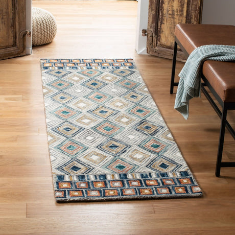 Safavieh Aspen Apn810Y Green/Gold Rug.
