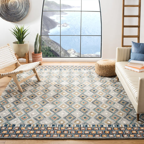 Safavieh Aspen Apn810Y Green/Gold Rug.